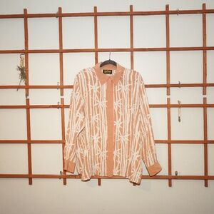 Vintage Bob Macie Wearable Art Long Sleeve Blouse